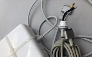 Как быстро починить потертый провод зарядки для MacBook Для MacBook, MacBook Pro и Air со встроенным аккумулятором